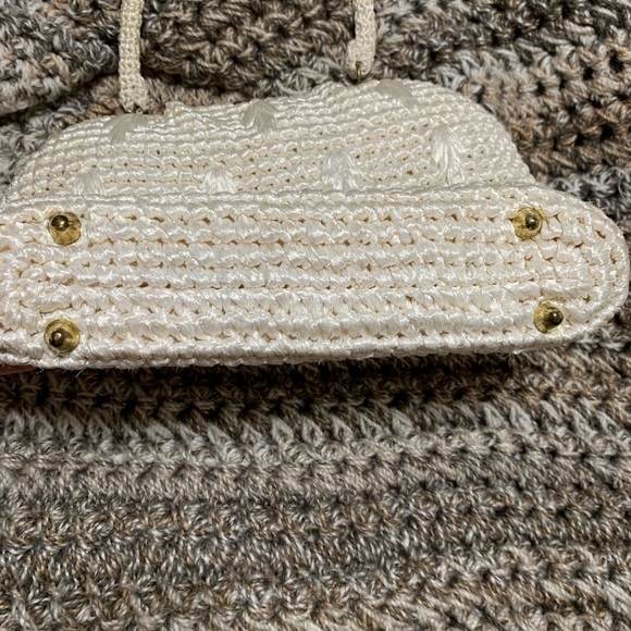 Vintage Japanese Raffia woven purse shells - Picture 13 of 14